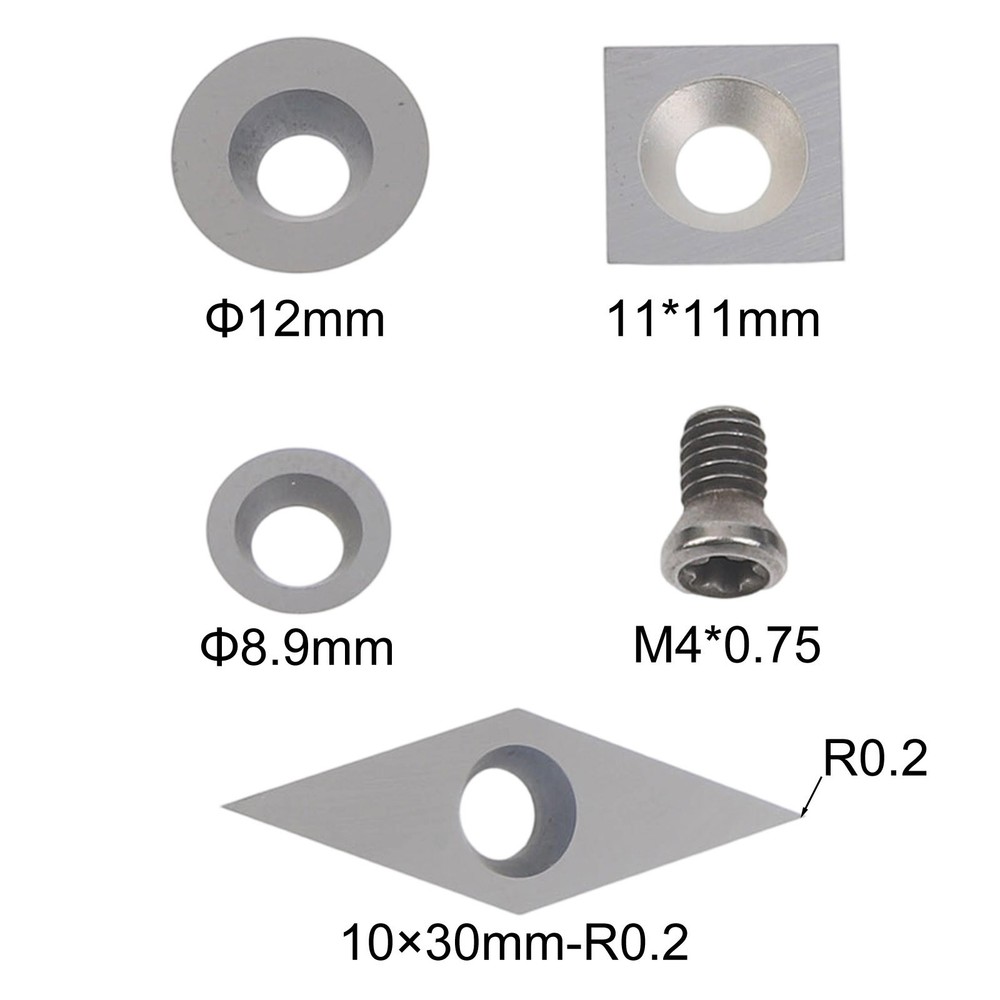 Easy To Replace Wood Lathe Inserts Lathe Tool Replacement Sturdy And Reliable