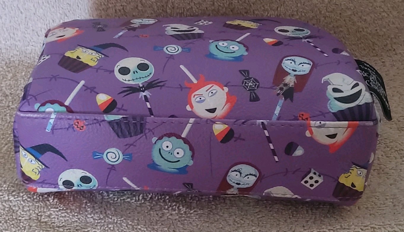 Disney The Nightmare Before Christmas Candy Characters Makeup Bag