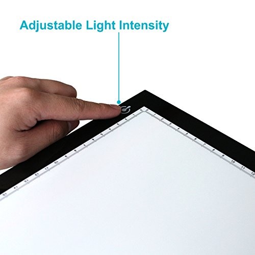 L4S LED Light Box A4 Ultra-Thin USB Powered Adjustable Light Pad for Tracing