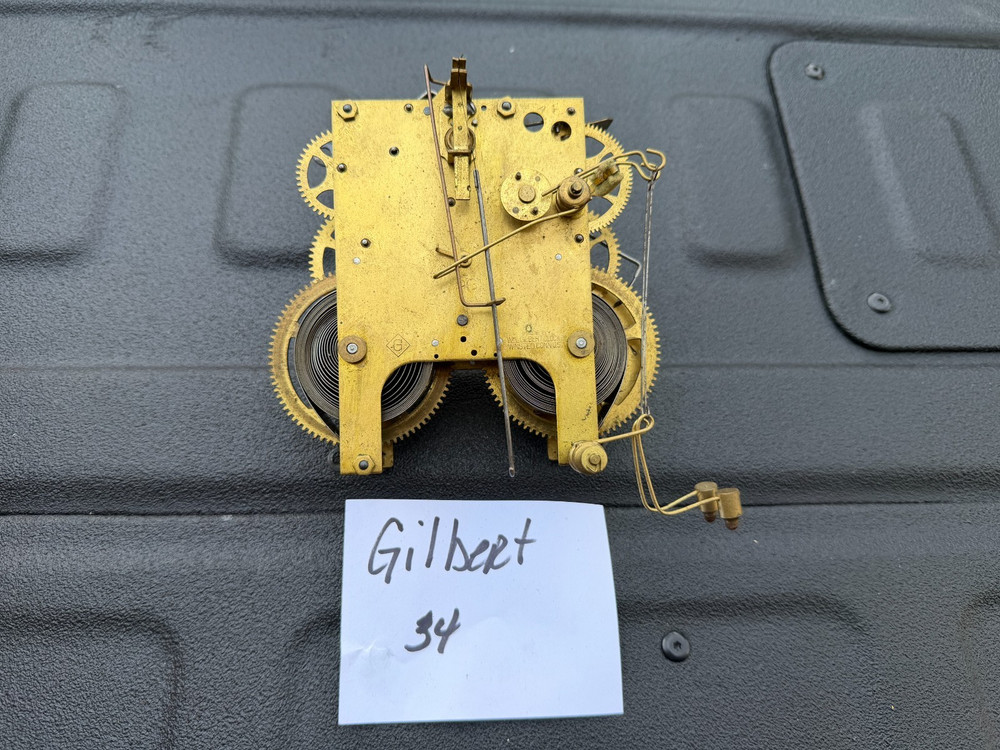 Gilbert 28 34  Mantle Clock Movement