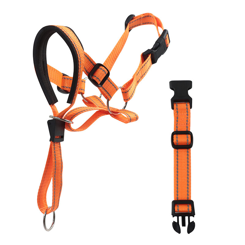 Dog Mesh Muzzle Leads Outdoor Training Rope Muzzle Dog Collar Dog Muzzle ⇖