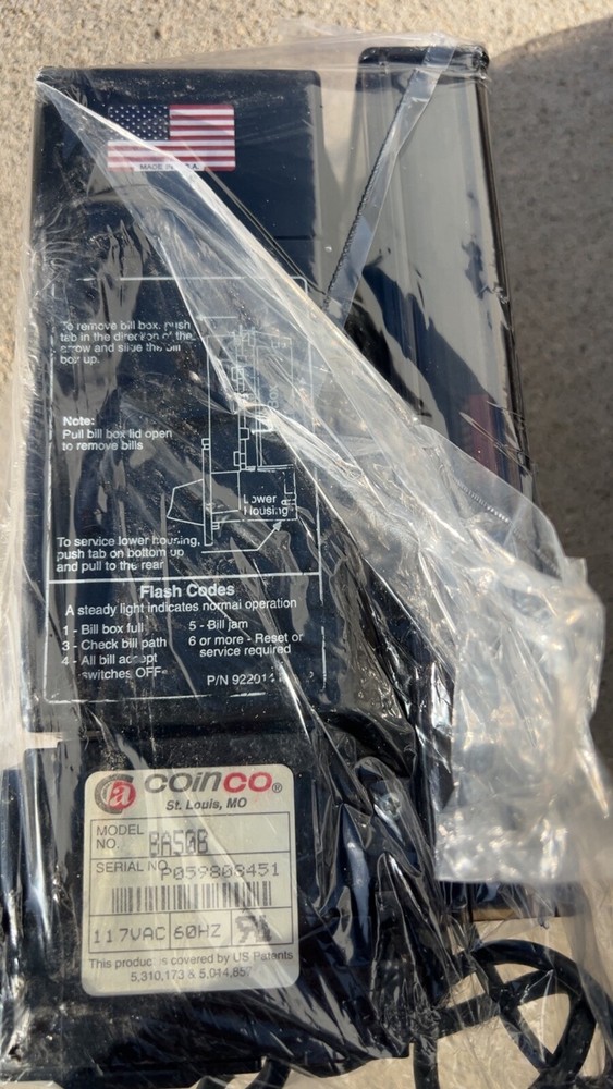 Coinco MAG50B Bill Validator