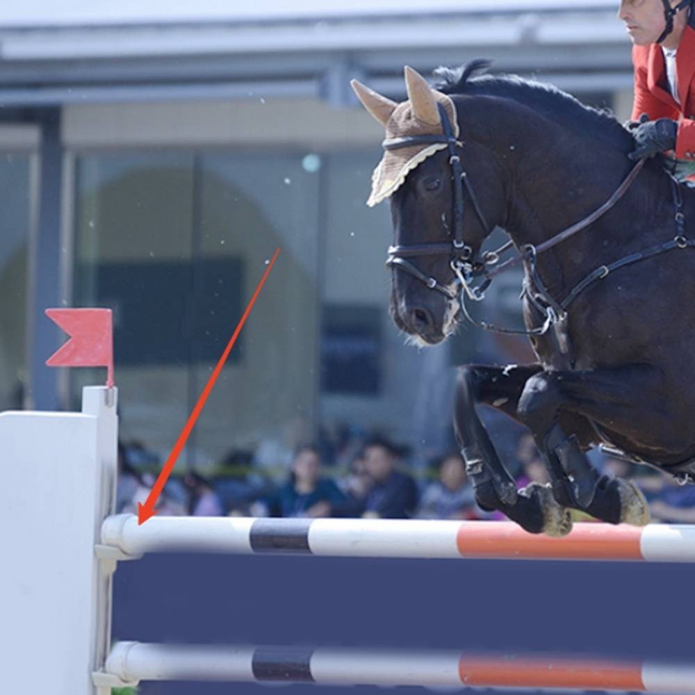 Automatic Release For Equestrian Jump Cup Holder for Safe Horse Competitions