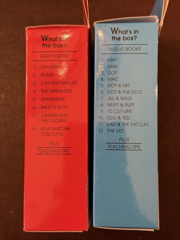 Bob Books Set 1 & Set 2 Complete Scholastic Early Reader Phonics – UNUSED