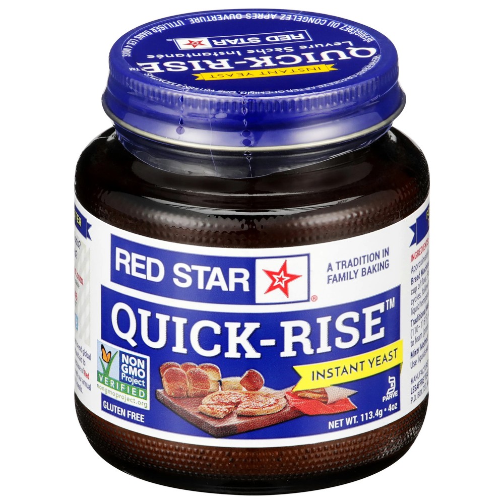 Red Star Instant Yeast Quick Rise 4 oz Jar