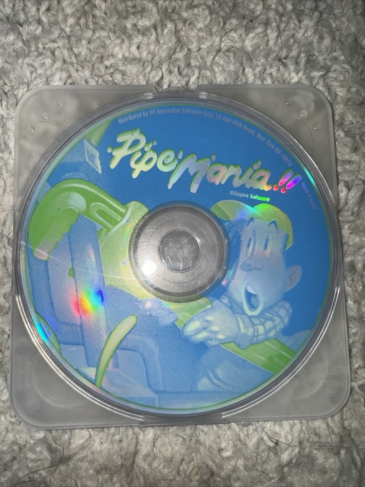 PIPEMANIA!! CD-ROM PC Windows Empire Software 1994 AA102