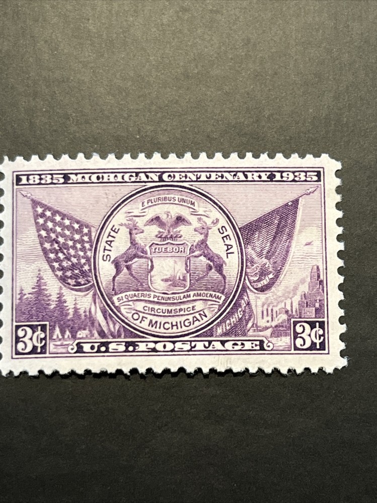 Sc # 775 ~ 3 cent Michigan Centennial Issue, MNH D2