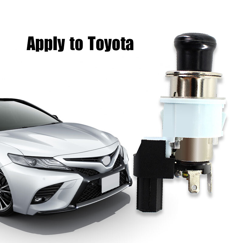 Car Cigarette Lighter Assembly Socket Element & Bezel Fit For Toyota Lexus Scion