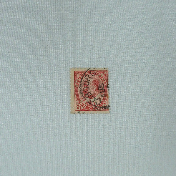 Canada Posted Postes Postage 2 cent red King Edward 1903