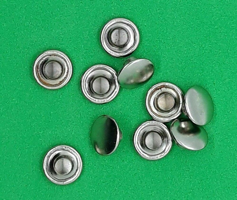 NRA Small Concho / Conchos With Rivetbacks Approx. 7/8" x 1/2" Five Count