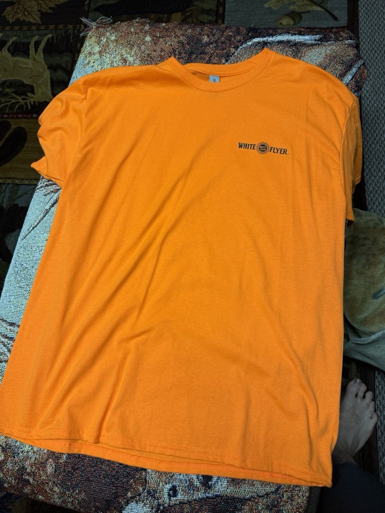 White flyer Shirt  Xl