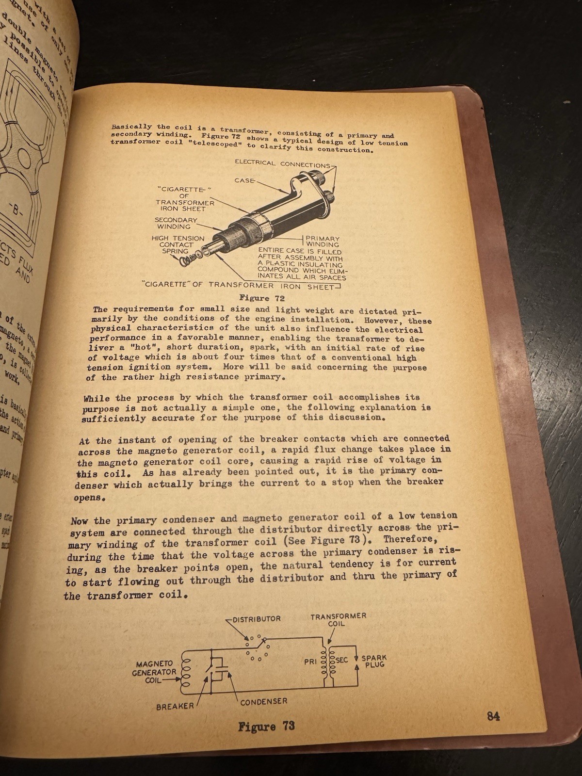 TWA MAINTENANCE ENGINE PERFORMANCE R-3350 Training Manual RARE NICE MUST HAVE