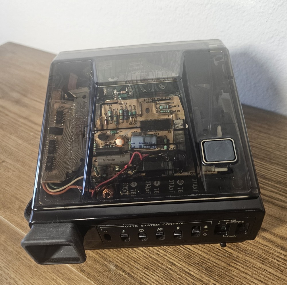Polaroid Spectra System Onyx Instant Camera Transparent