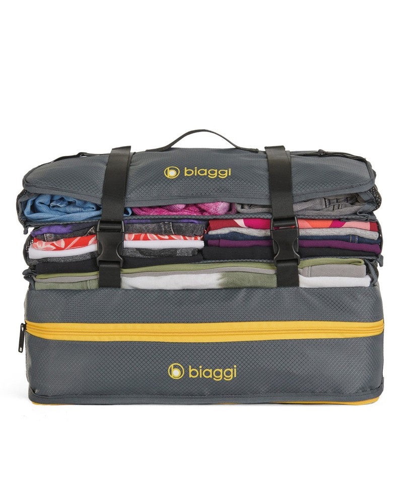 Biaggi hangmates Zip Cube Travel Packable Large