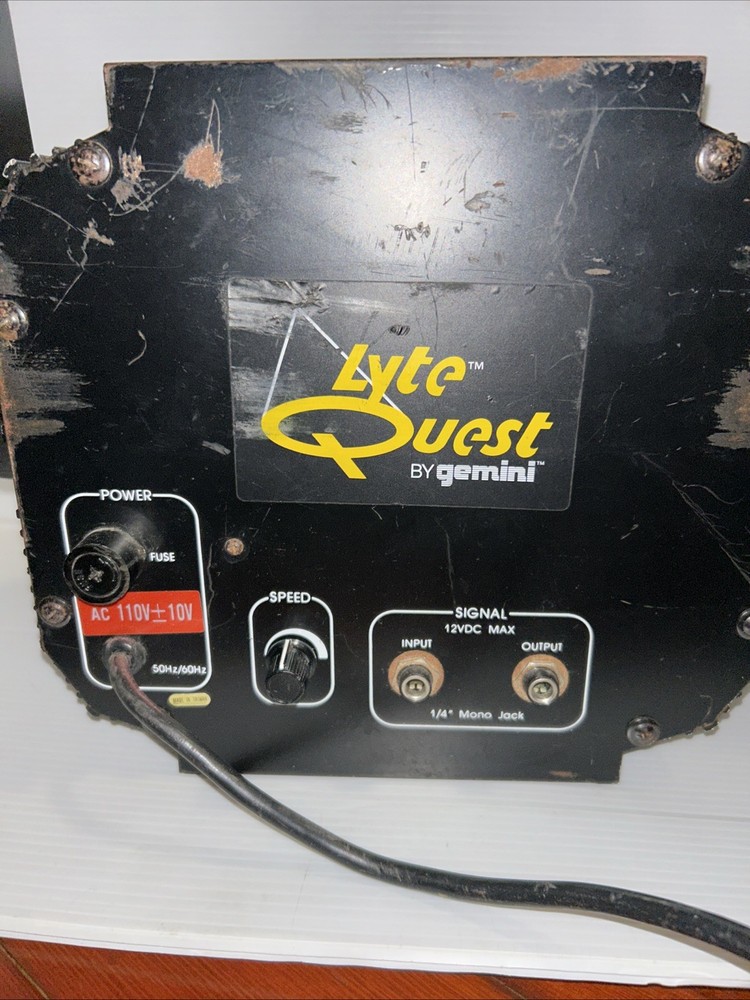 Lyte Quest By Gemini Strobe Light. Adjustable Speed- Working 9”