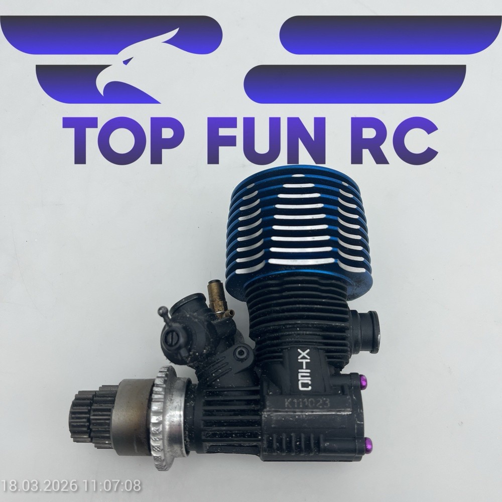 Rare NOSRAM RS.30 Monster XTEC .30 Size Nitro Engine w/ Filter & Carb