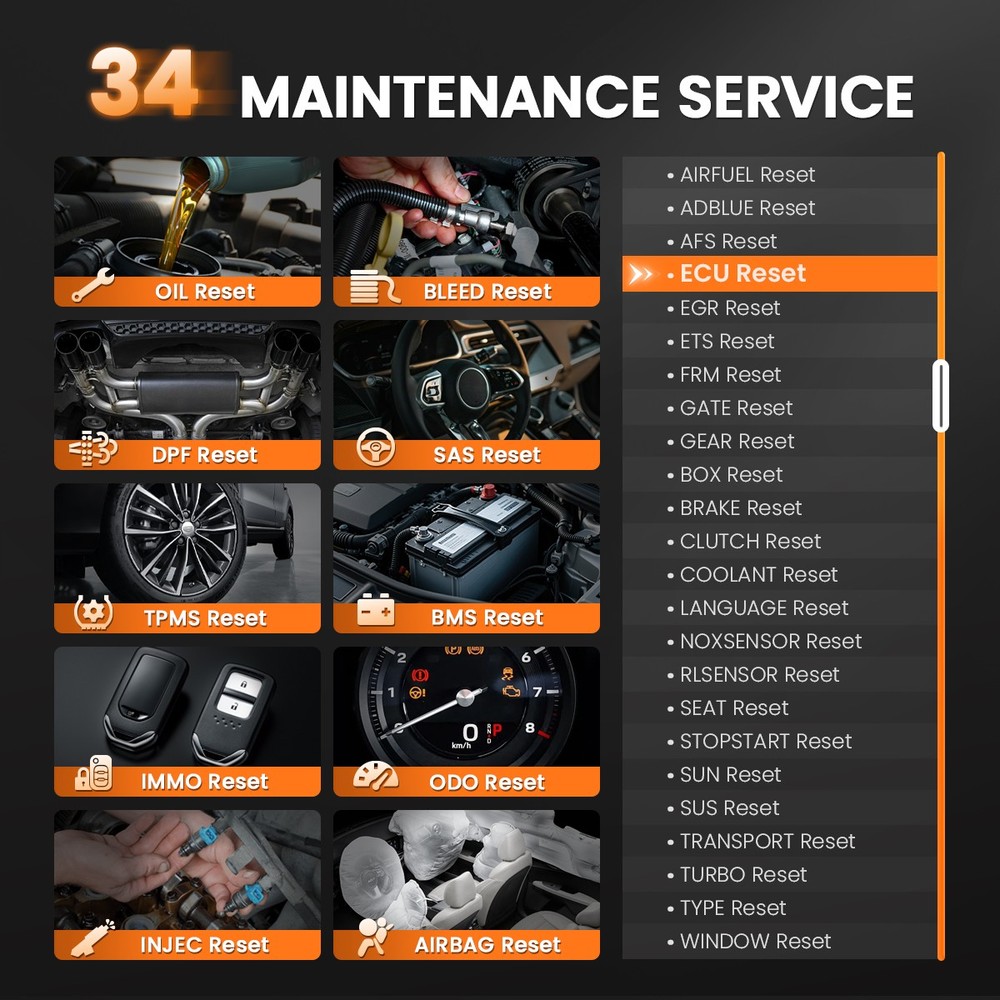 ANCEL DS600 BT OBD2 Scanner All System Diagnostic Tool IMMO/Key Programming