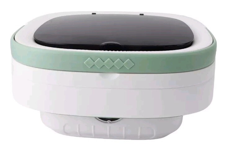 12L Portable Multifunction Foldable Mini Washing Machine, Green
