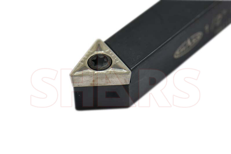 SHARS 5PC 1/2" INDEXABLE TURNING TOOL BIT + INSERTS + CERTIFICATE Save $30.00 ^]