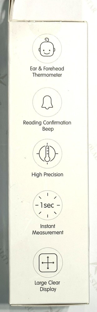 NWT TOUCHLESS THERMOMETER KIDS INFRARED EAR FOREHEAD PRECISION AWARD WINNING