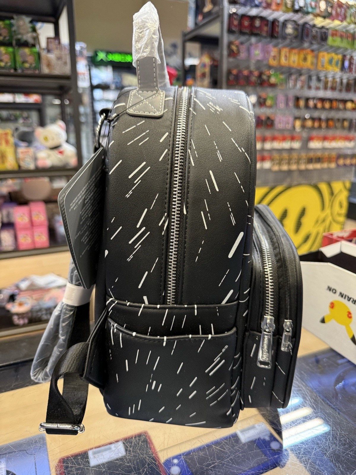 Star Wars Loungefly Mini Backpack Clear Pin Display Pocket Episode IV A New Hope