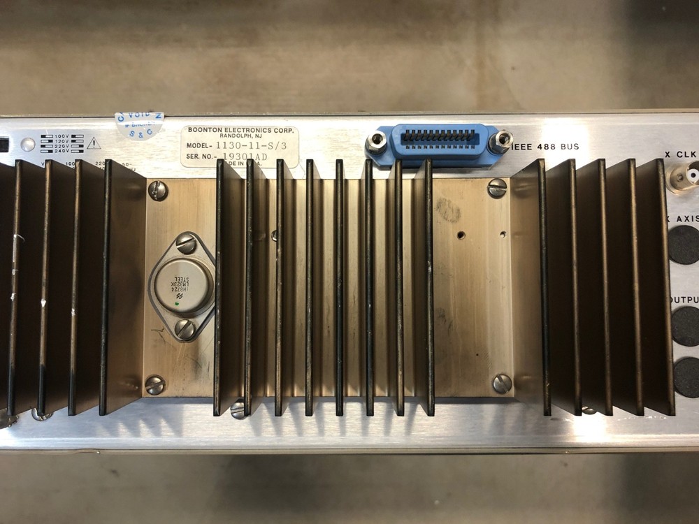 Boonton 1130 Distortion Analyzer, Tested Working