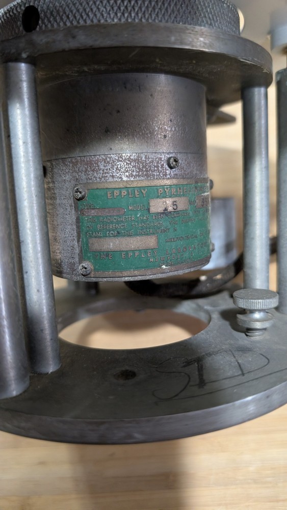 Rare Eppley Pyrheliometer Laboratory Equipment Untested