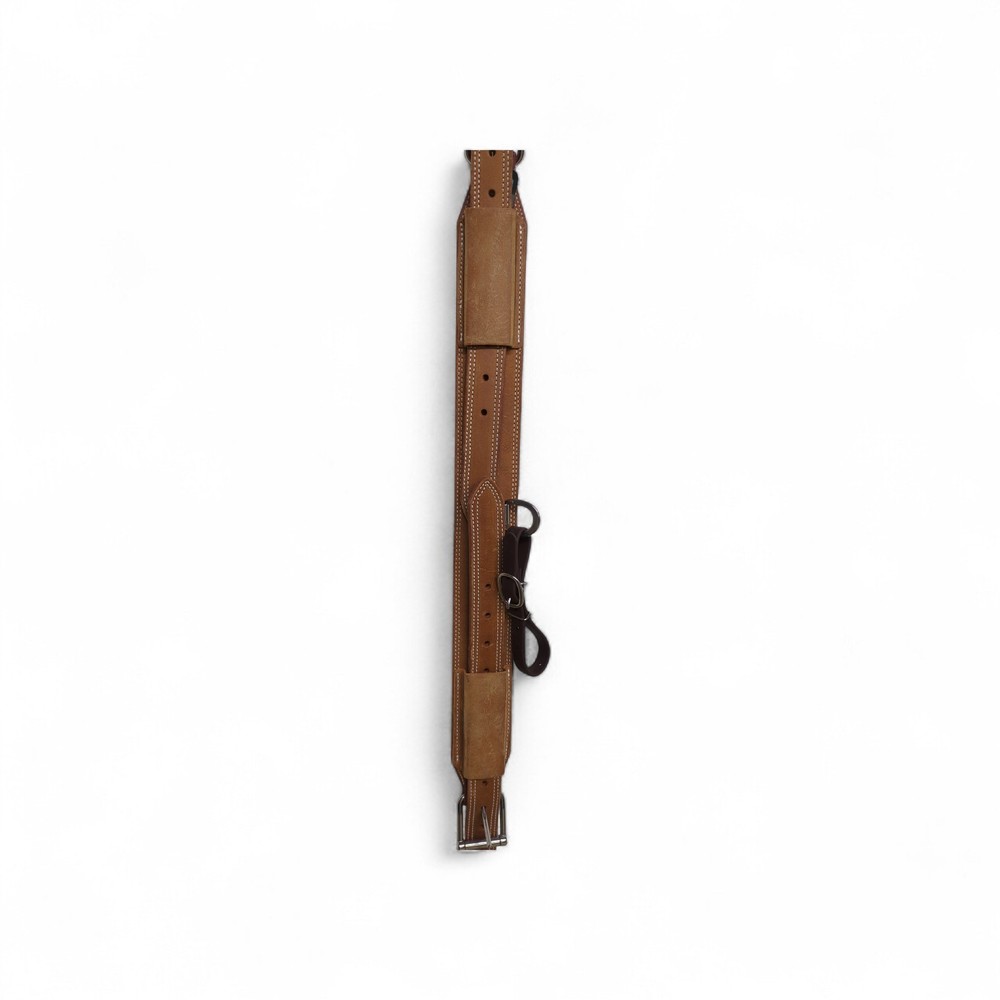 Berlin Custom Leather Brown Rear Cinch Strap Set