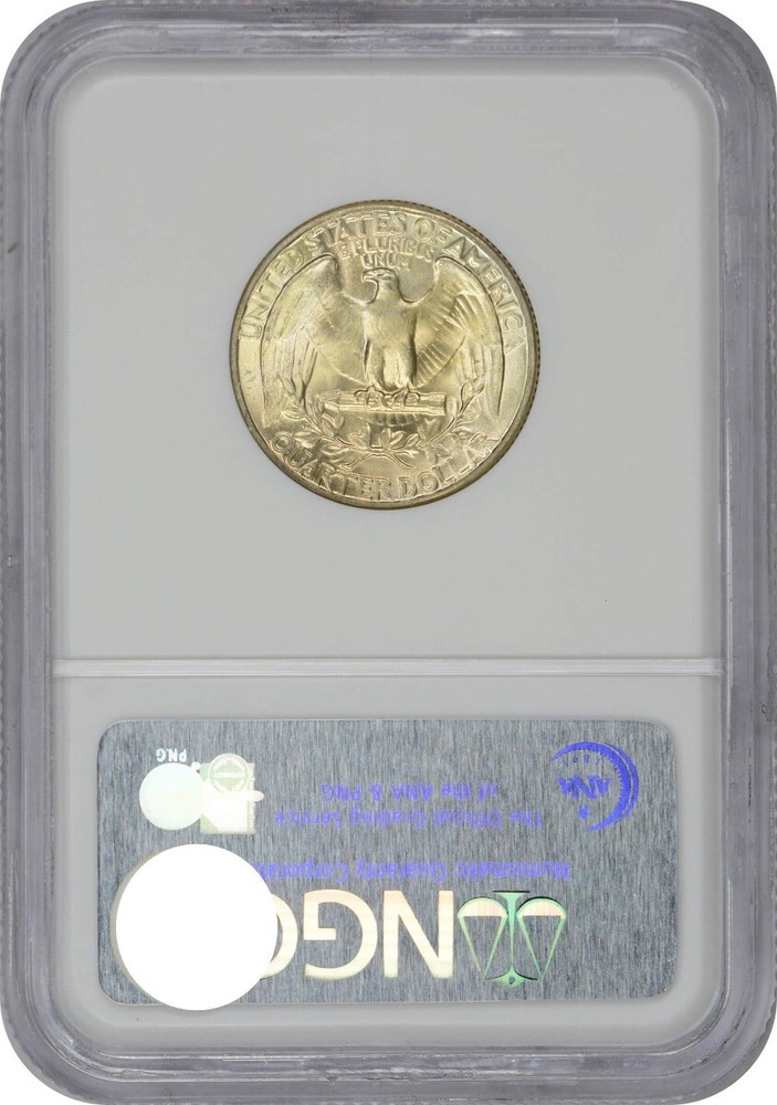 1936 Washington Silver Quarter MS66 NGC