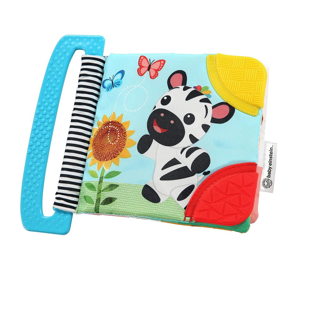 Curious Explorers Teether Book Take-Along Toy, Ages Newborn +, Multicolored
