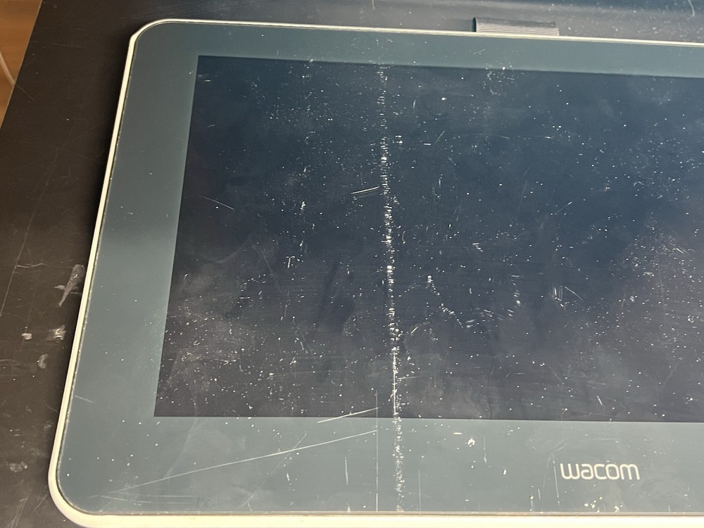 Wacom One 13.3" Digital Drawing Tablet – LCD ONLY – Powers On – UNTESTED – Read