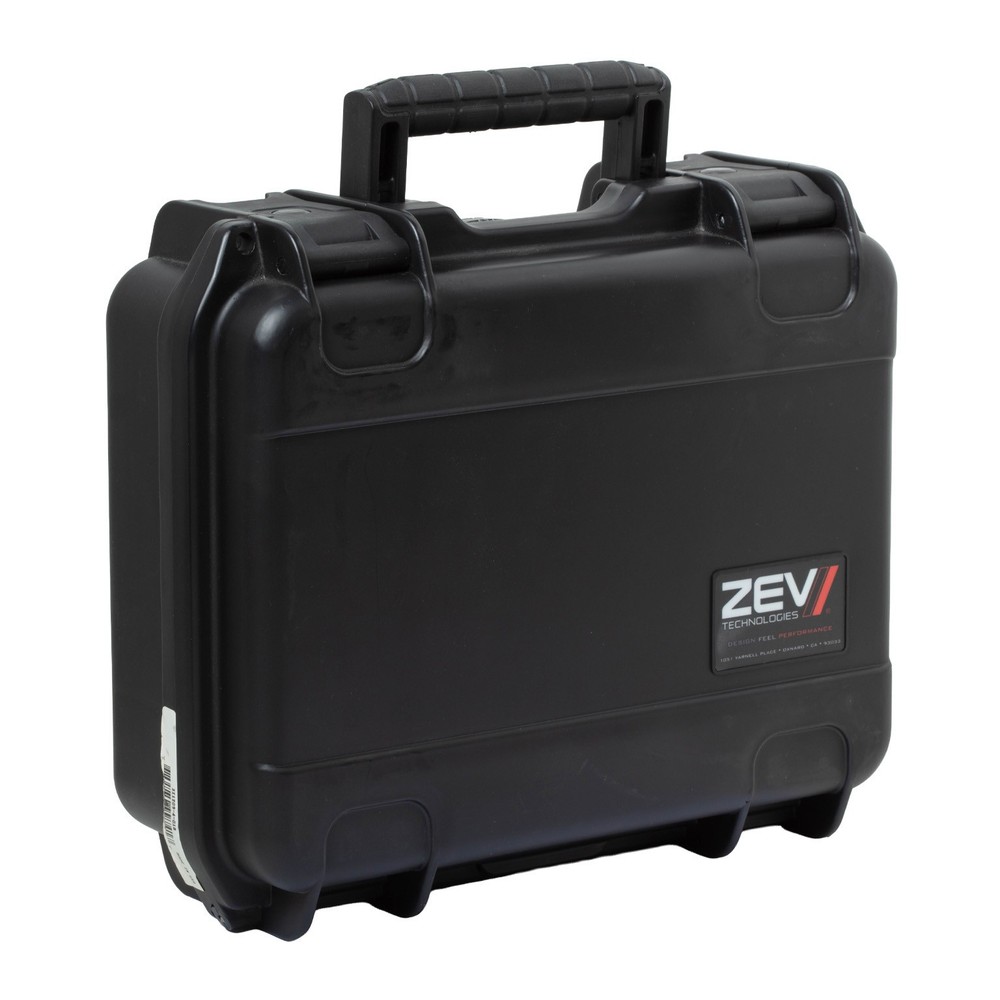 ZEV Pistol Hard Case with Foam Cutout Black