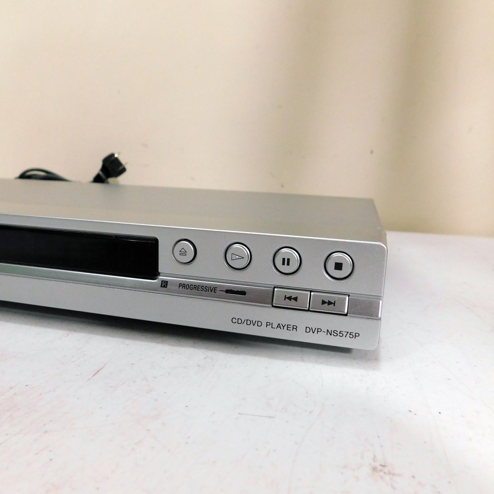 Sony DVP-NS575P Progressive Scan DVD CD Player Tested Working Incl Remote Silver