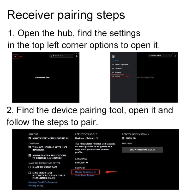 Reliable Mouse Adapter for G304 G305 Wireless Mouse Stable Connectivity