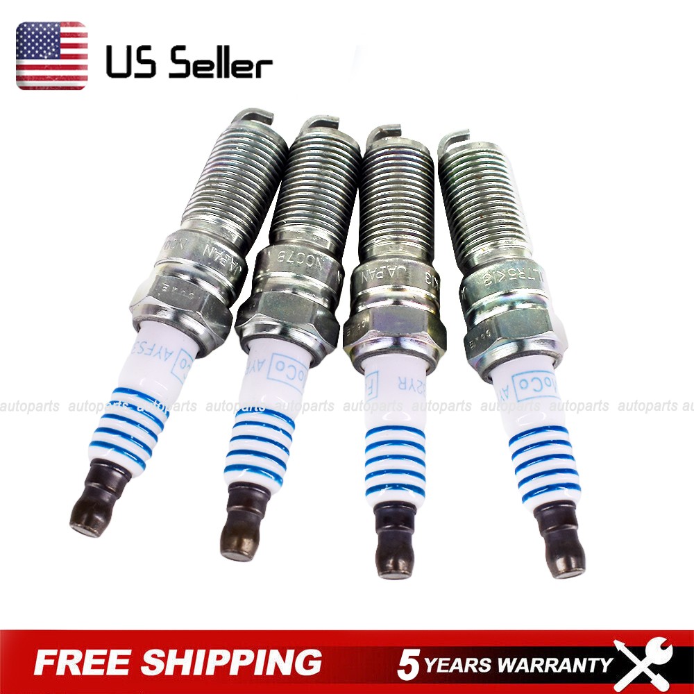 4Pcs OEM SP-530 Spark Plugs AYFS32YR For Escape Lincoln MKZ Fusion SP530 Genuine