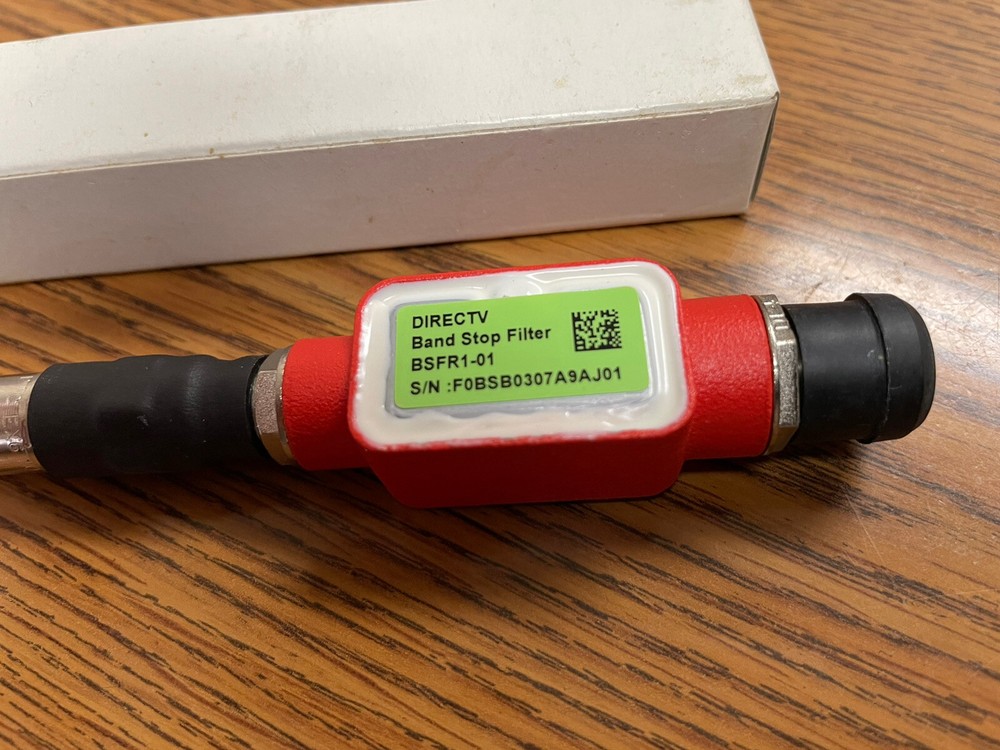 New DirectTV Band Stop Filter BSFR1-01