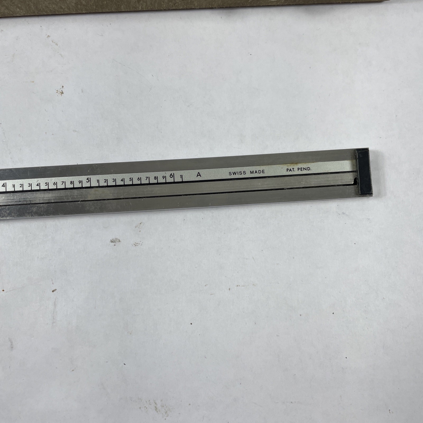 Vintage TESA Swiss-Made Inoxydable Trempe Caliper