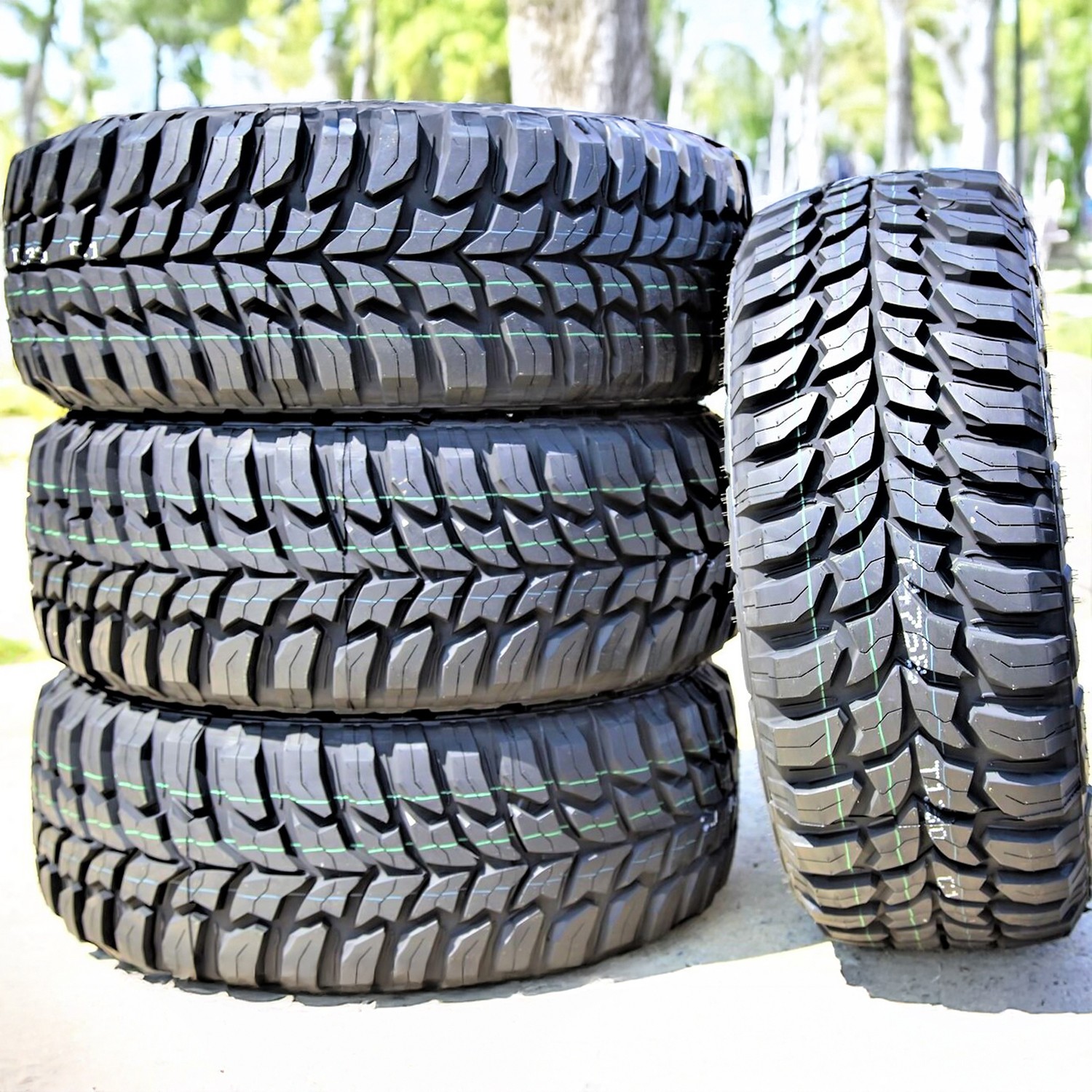 4 New LT 265/70R16 Crosswind by LingLong M/T Load C 6 Ply MT Mud Tires