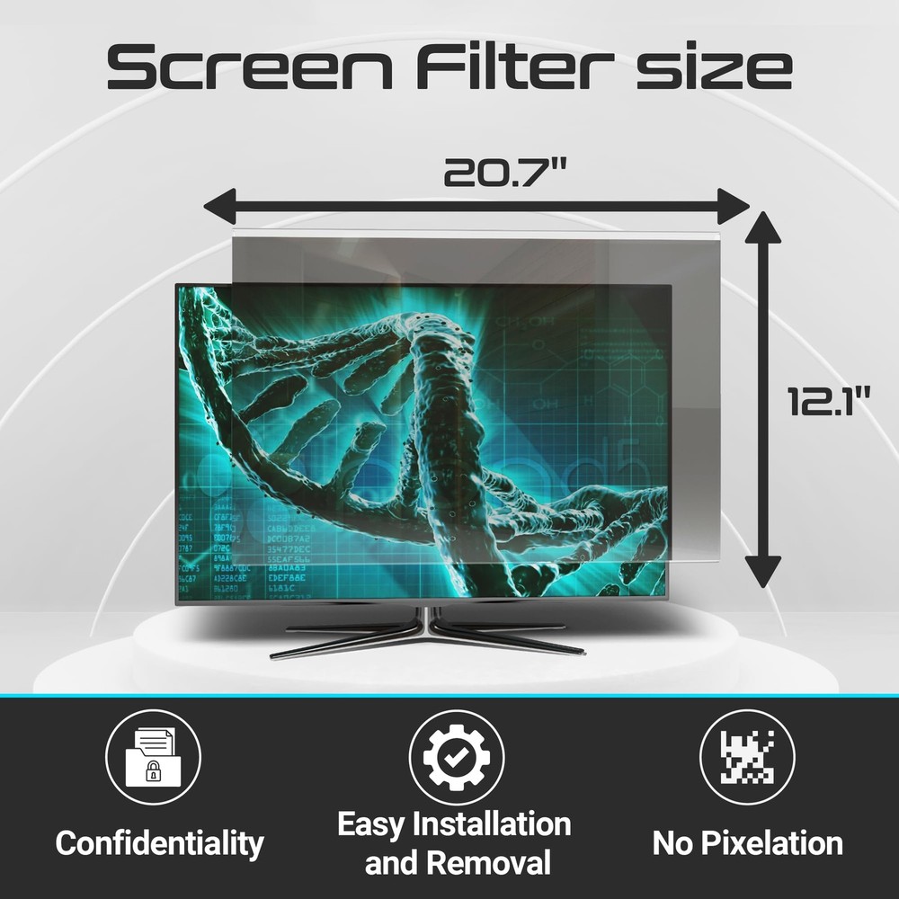 Privacy Screen Panel for 23 inches (Screen Measured Diagonally) Computer Moni...