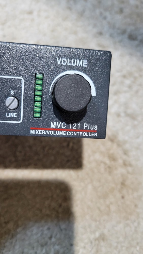 Extron MVC 121 Plus Mixer Volume Controller Three Input Stereo Mixer with DSP
