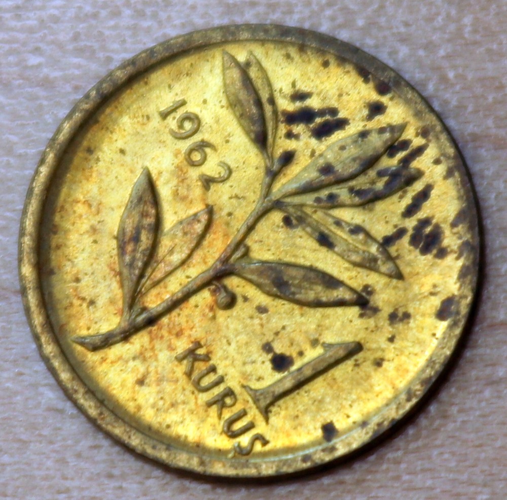 1962 Turkey 1 Kurus