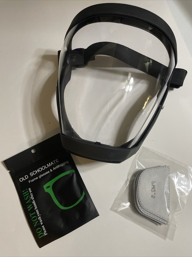 Two Face Shields With Breathing Filter /Biondo Beverly Hills