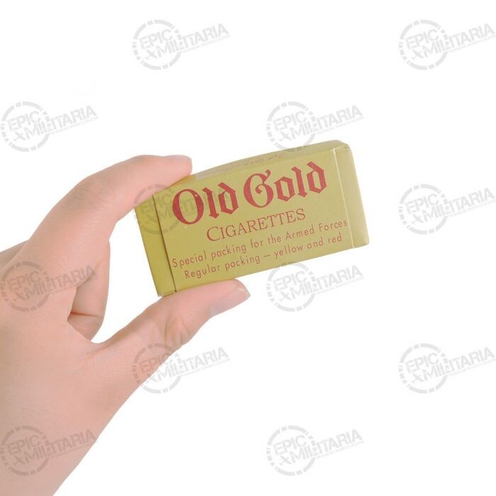 WW2 US Old Gold Cigarette Ration Box - Reproduction Empty Display Box