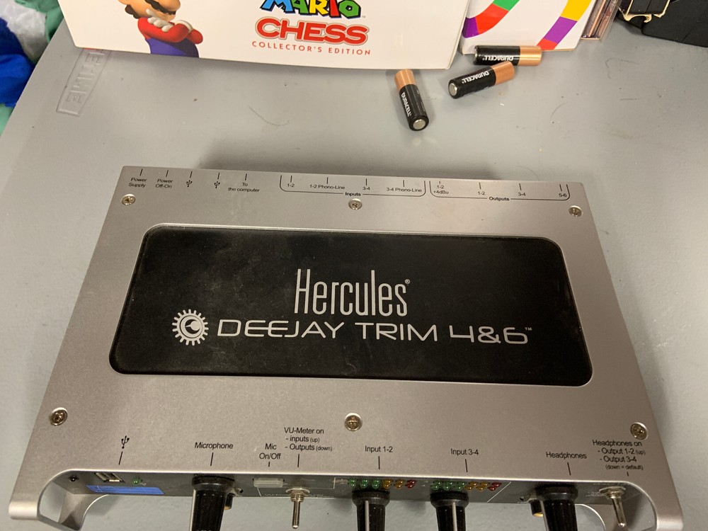 Hercules Deejay Trim 4&6 - Untested / As Is - Parts