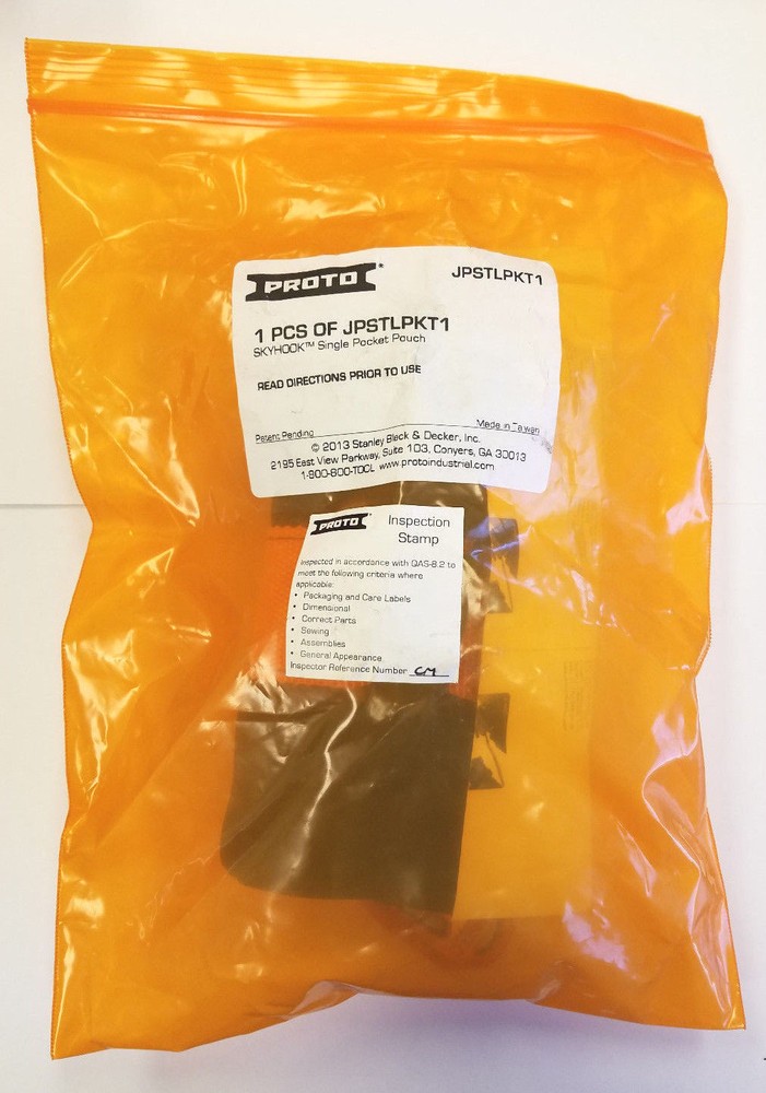 Proto SkyHook Single Dock Pocket Kit JPSTLPKT1 #WT-9B-D0003