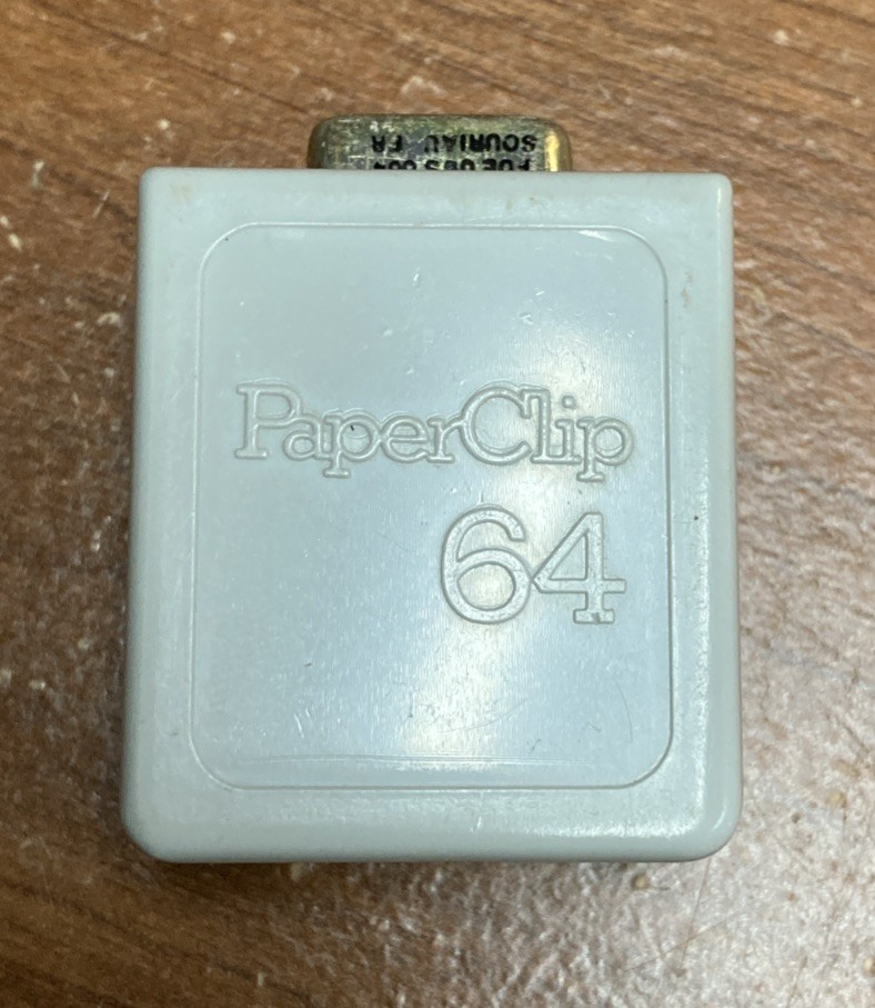 Paperclip 64 Software Protection Dongle Commodore 64