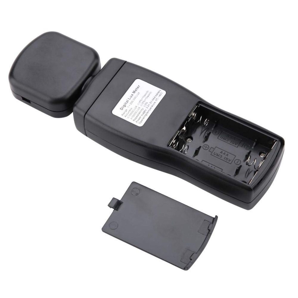 200K Lux Range Illuminance Meter W/Data Hold Display Function For Field Work