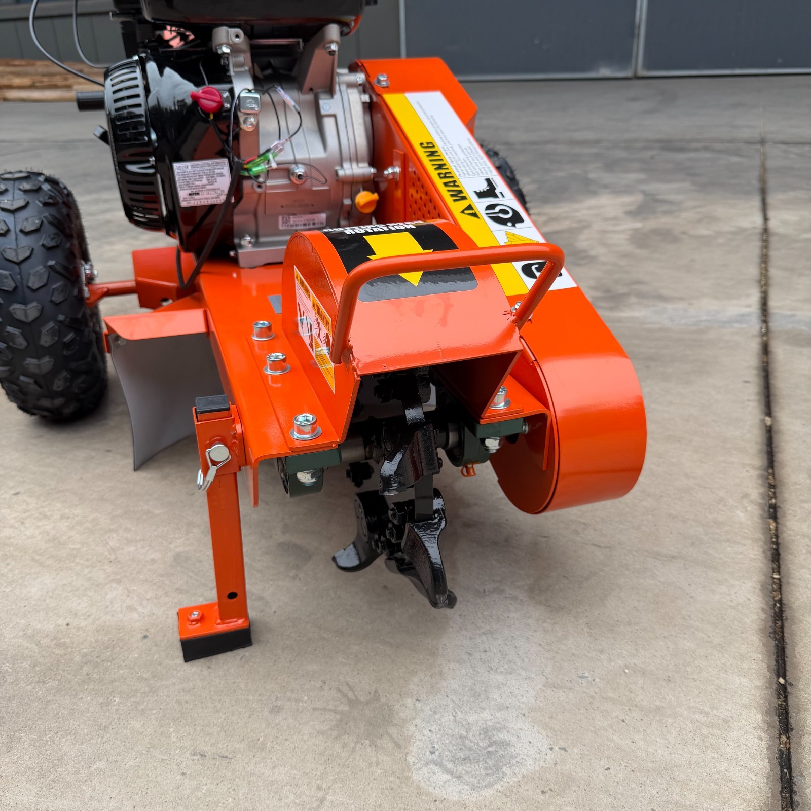 15HP Stump Grinder 420cc 15'' Cutting Height 10'' Cutting Depth Stump Grinder