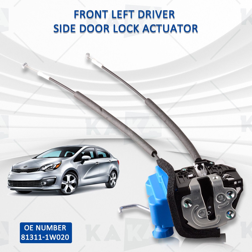 Front Left Driver Side Door Lock Latch Actuator 6 pins for Kia Rio 2012-2017