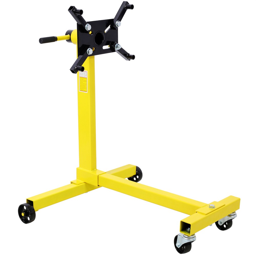 Engine Stand 1000LBS Capacity 360-Degree Rotating Adjustable Engine Hoist Stand